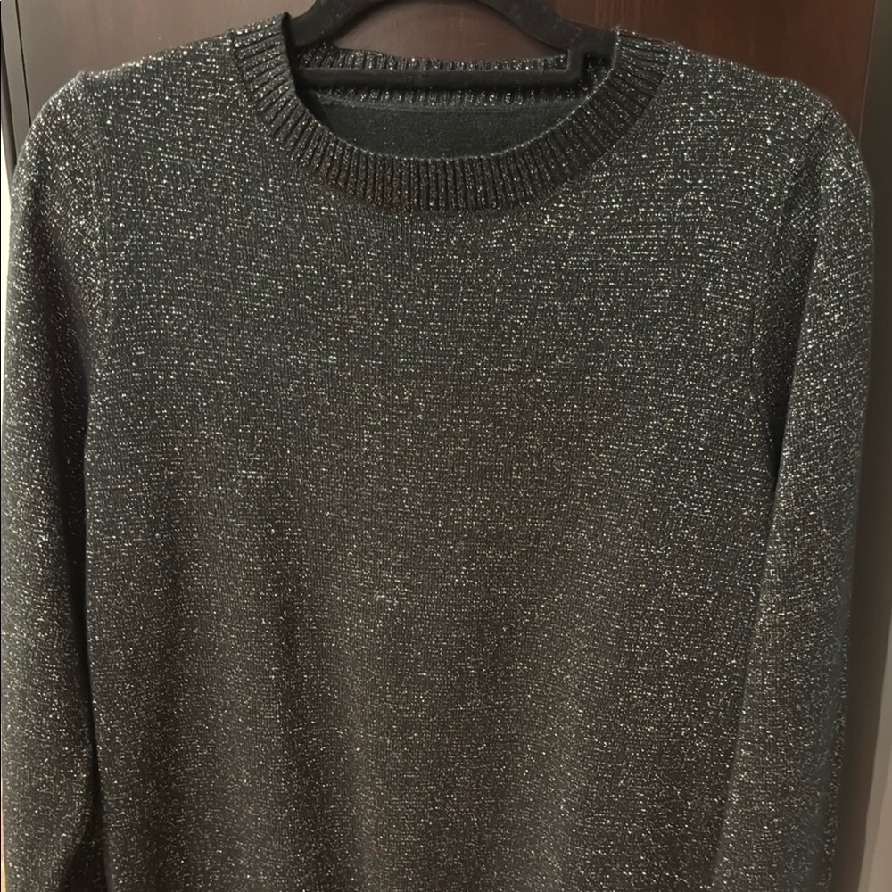 Sparkling Black Sweater